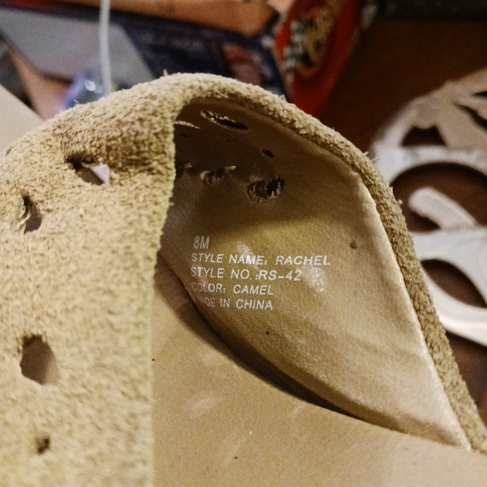 CLOSEOUT SALE!!!! SKY WEDGE 👖🛍👠 SANDALS.👡SIZE 8 ,LIKE NEW!,GIFT IT.🎁 - Picture 6 of 8